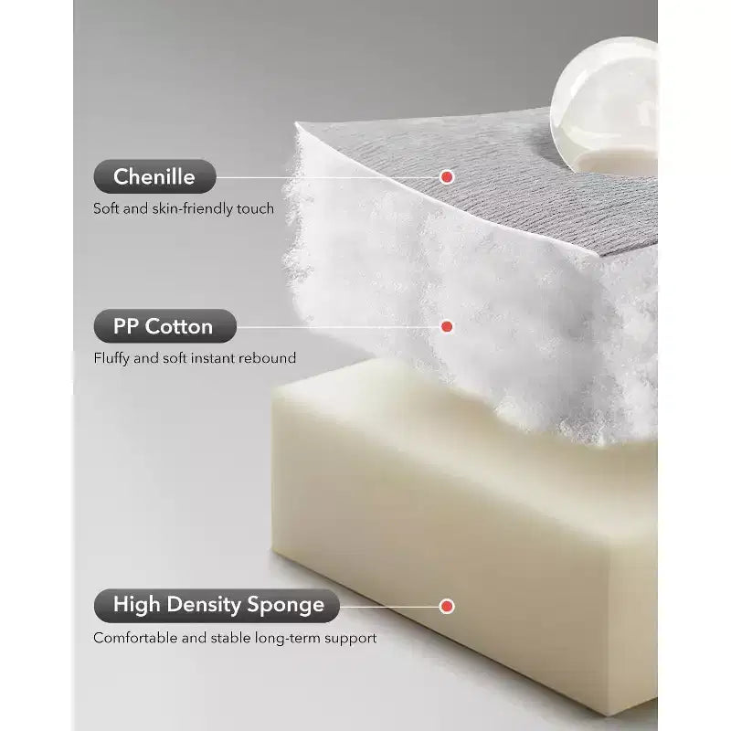 Fauteuil inclinable à bascule, fauteuil planeur pivotant rembourré avec assise profonde et poches latérales pour salon ou chambre à coucher