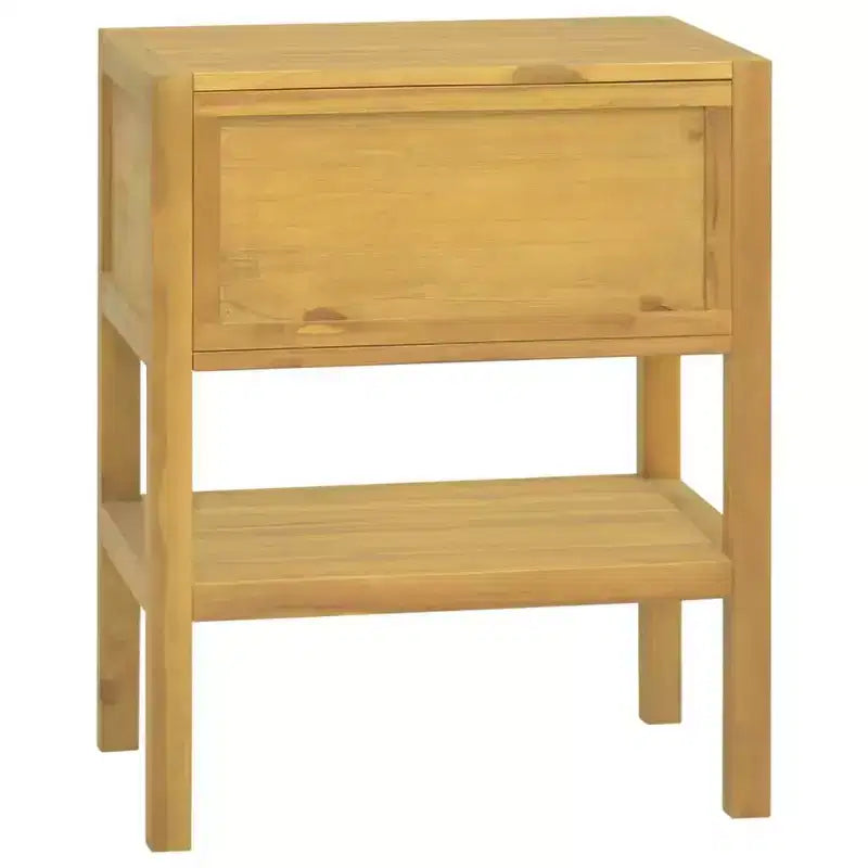 Meuble de salle de bain 60x40x75 cm en teck massif