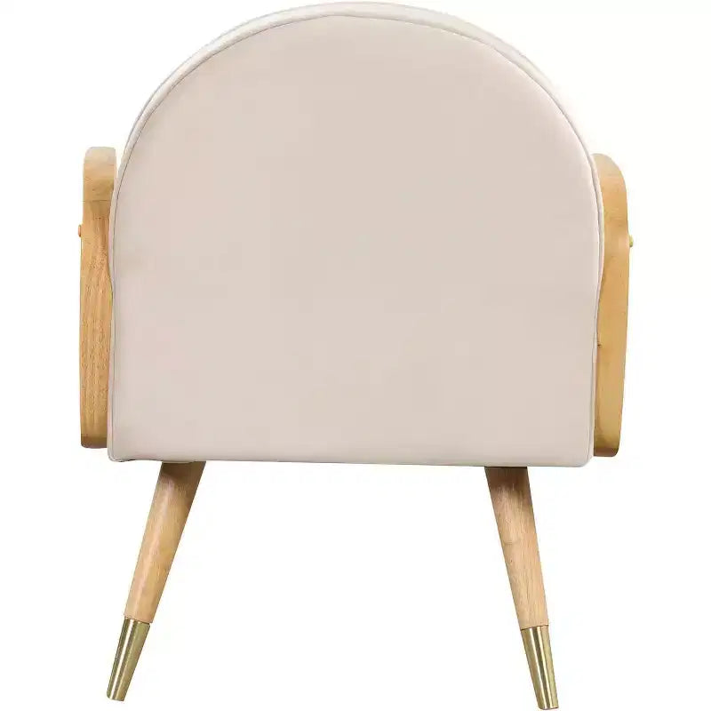 Chaises de salle à manger modernes, assise rembourrée avec accoudoirs en rotin, pieds en métal, fauteuil d'appoint pour salle à manger, salon, bureau, jaune, lot de 2