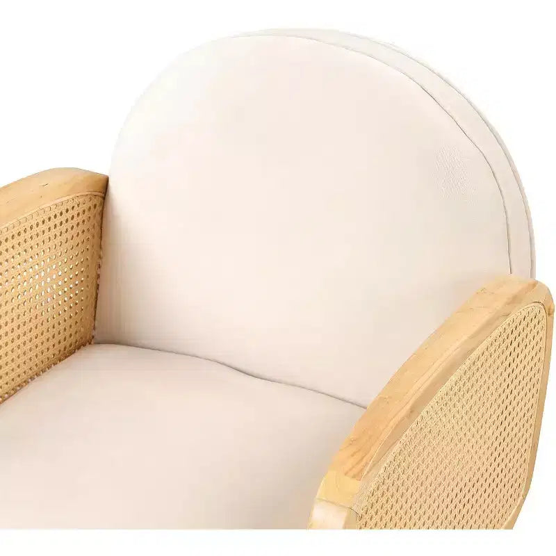 Chaises de salle à manger modernes, assise rembourrée avec accoudoirs en rotin, pieds en métal, fauteuil d'appoint pour salle à manger, salon, bureau, jaune, lot de 2