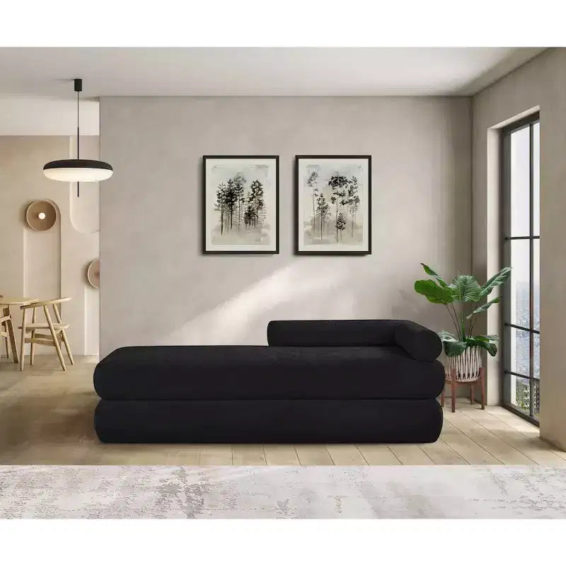 Banc en tissu chenille Kennedy