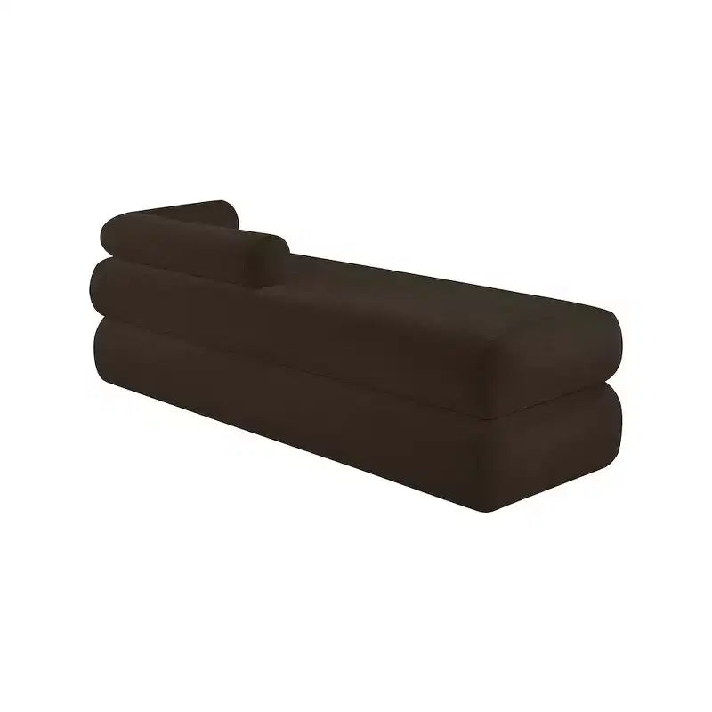 Banc en tissu chenille Kennedy