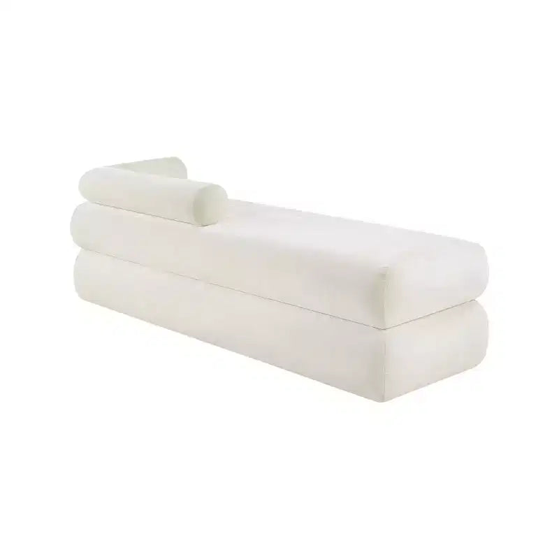 Banc en tissu chenille Kennedy