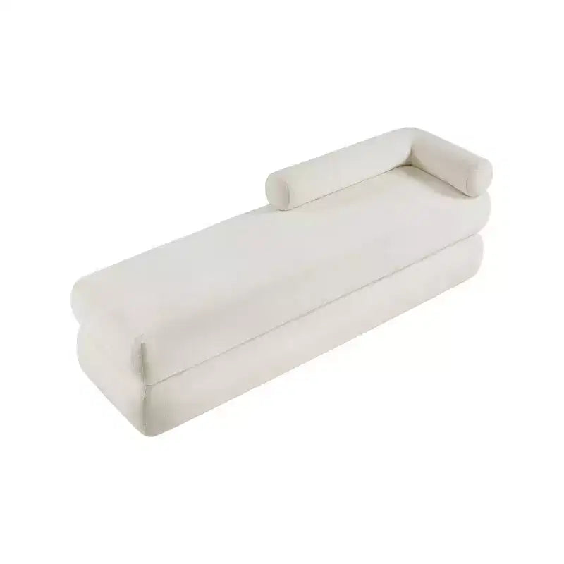 Banc en tissu chenille Kennedy