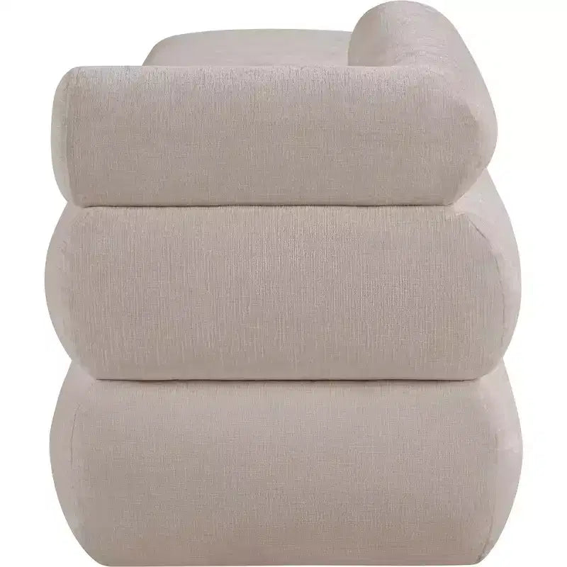Banc en tissu chenille Kennedy