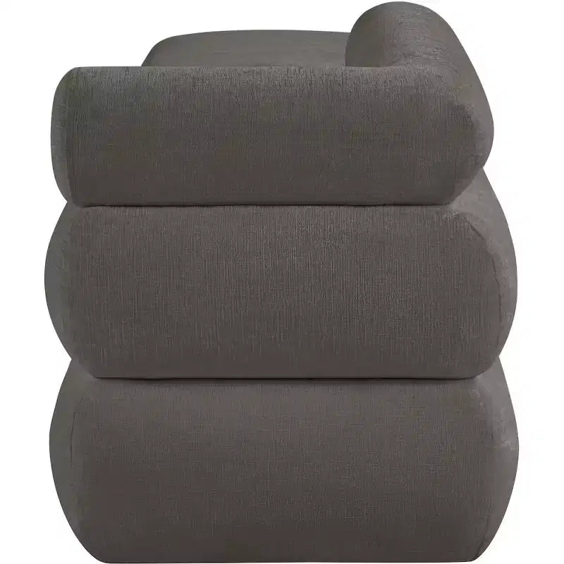 Banc en tissu chenille Kennedy
