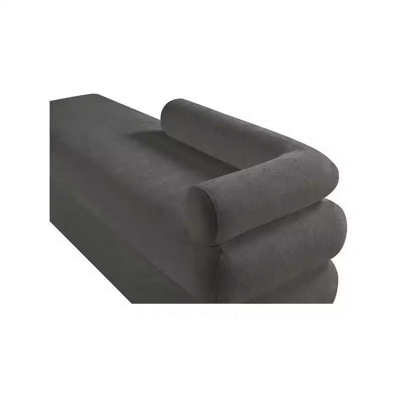 Banc en tissu chenille Kennedy