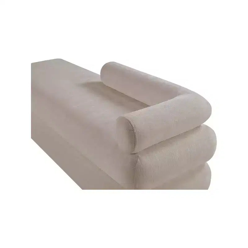 Banc en tissu chenille Kennedy