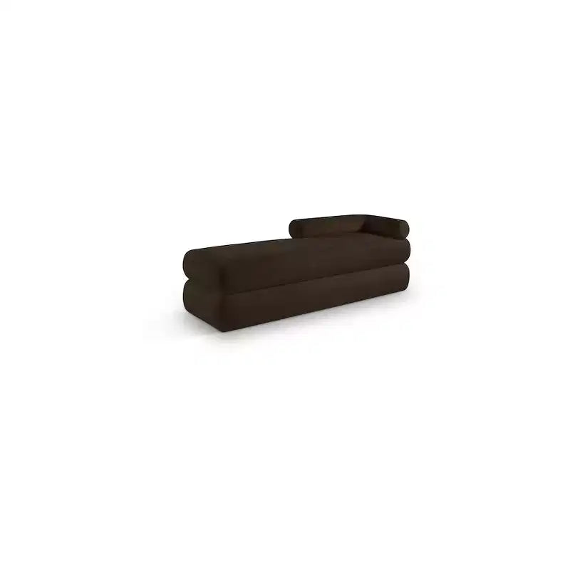 Banc en tissu chenille Kennedy