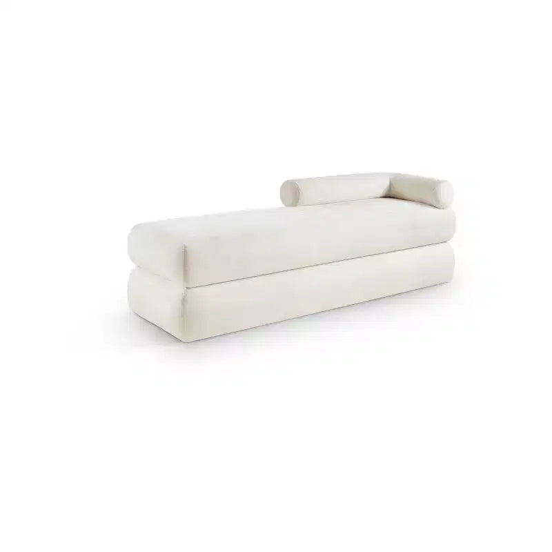 Banc en tissu chenille Kennedy