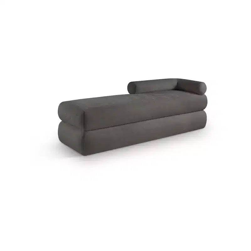 Banc en tissu chenille Kennedy