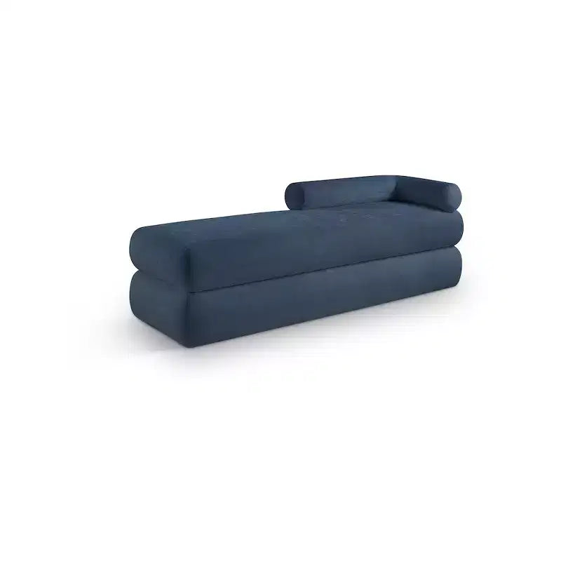 Banc en tissu chenille Kennedy