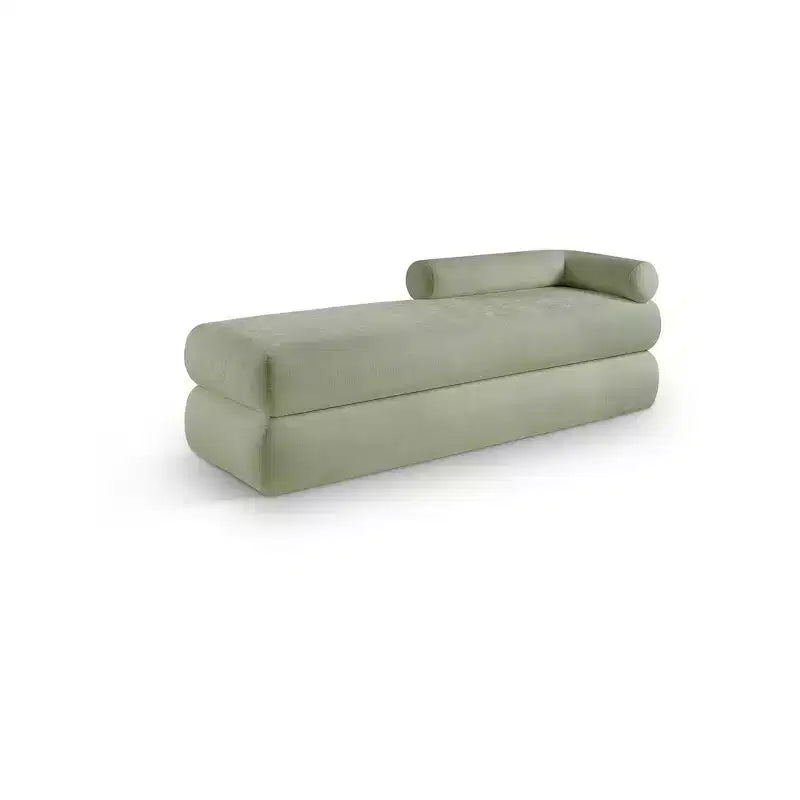 Banc en tissu chenille Kennedy