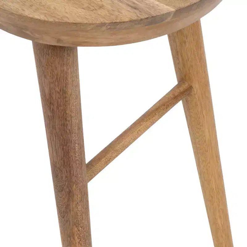 Table d'appoint ovale en bois Conan