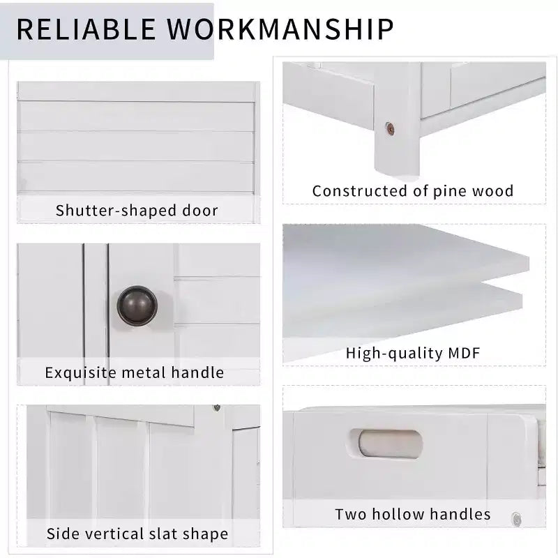 Banc de rangement à chaussures lavable avec coussin amovible, 3 portes à persiennes, pieds en bois robustes, rangement supérieur caché pour entrée et chambre.