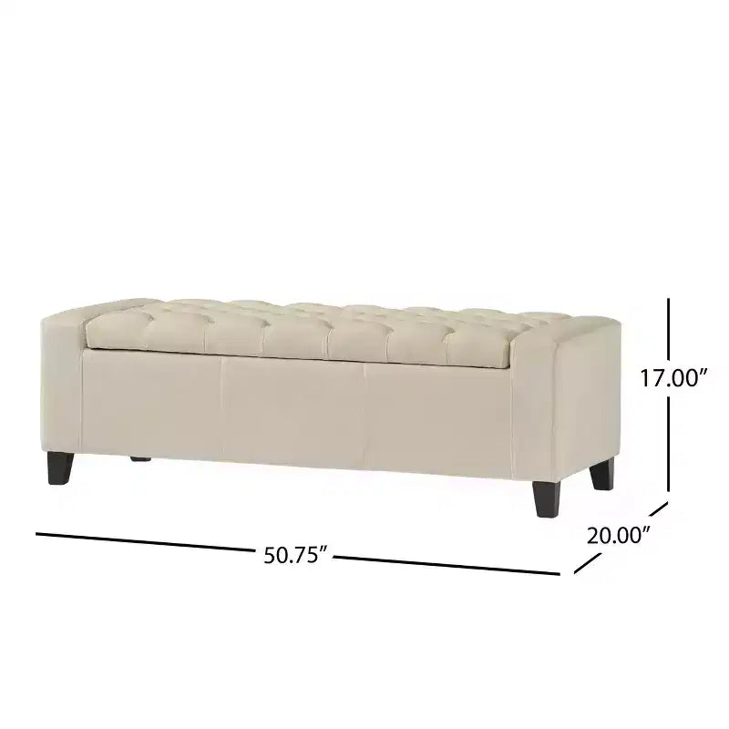 Banc rembourré avec coussin moelleux, Banc moderne pour salon et chambre à coucher, Banc confortable pour adultes