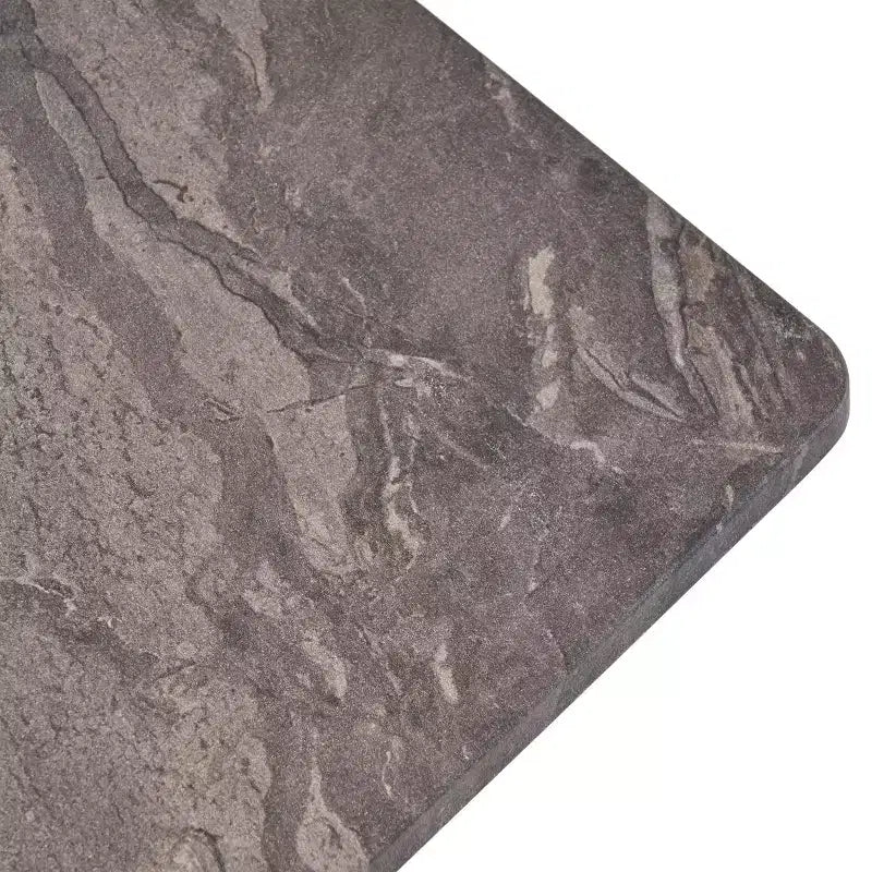 Table de salle à manger moderne, table de cuisine haute avec pieds en bois d'hévéa pour petits espaces, salle à manger, salon