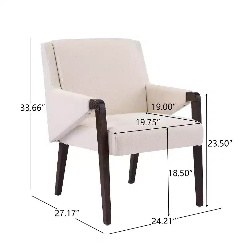 Ensemble de salle à manger moderne 7 pièces en hévéa, tapissé de lin, avec table ovale à pied central