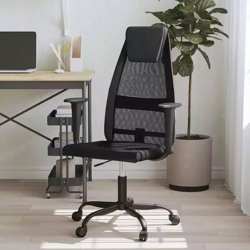 Chaise de bureau noire